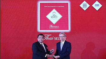 Baan Khanitha Restaurant Received the Thaiselect brand in 2018